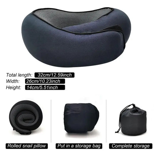 Travel Car Neck Memory Foam Pillow Airplane Pillow Neck Cushion U