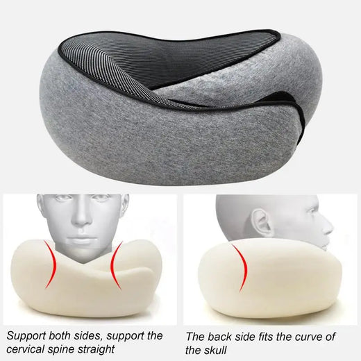 Travel Car Neck Memory Foam Pillow Airplane Pillow Neck Cushion U